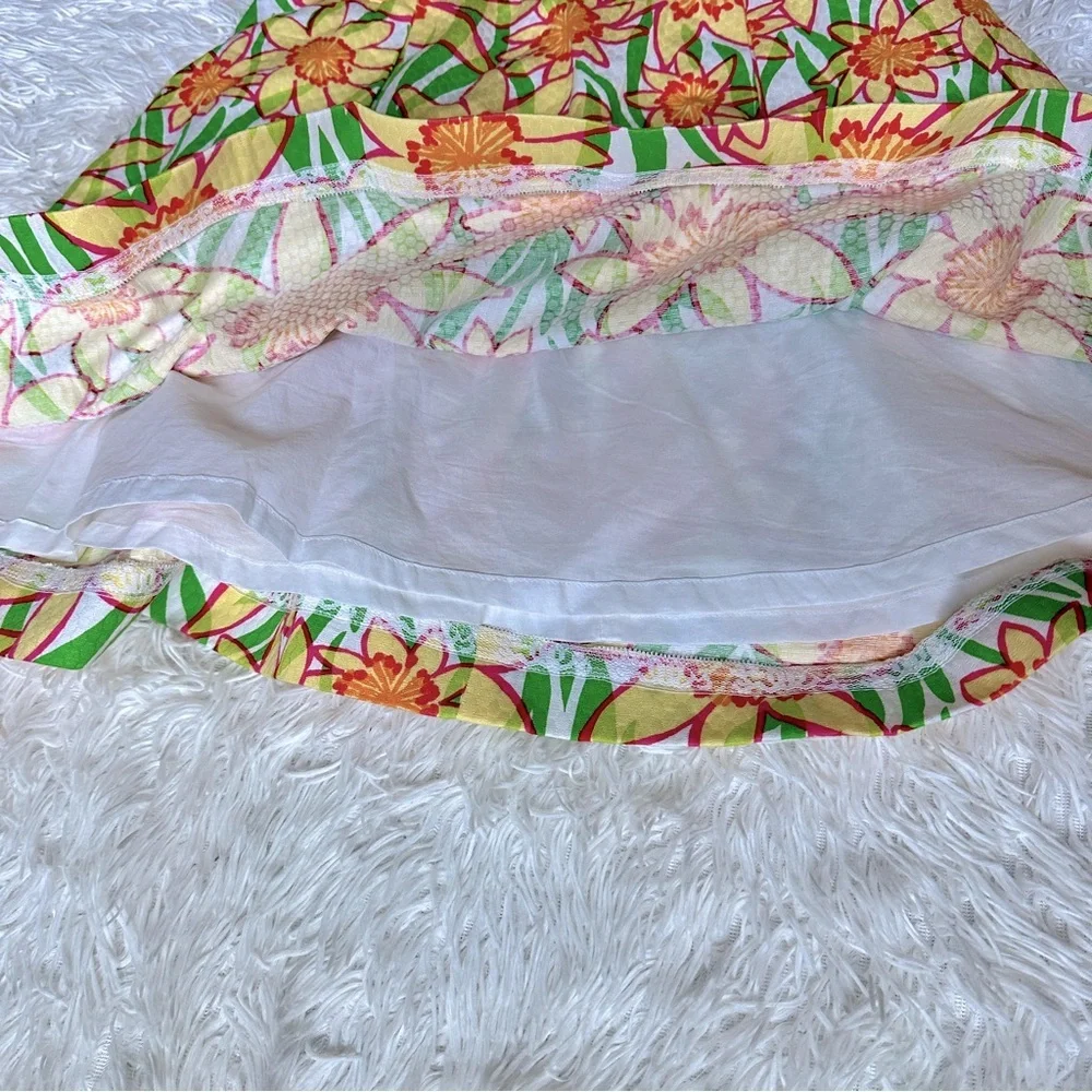 Lilly Pulitzer Strapless Blossom Dress Size 0 |Floral Fit & Flare | Summer Party - Picture 12 of 16